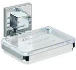 WENKO Vacuum-Loc&reg; Seifenablage Mod. Quadro Edelstahl