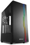 PC- Geh&auml;use Sharkoon RGB Slider black