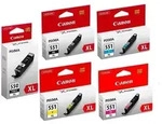 Canon Original PGI-550PGBK/CLI-551 XL Druckerpatronen 5er-Multipack - BK/C/M/Y/BK