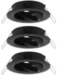 Paulmann Einbauleuchte Choose Basisset schwenkbar rund 84mm 50&deg; max. 3x10W 230V