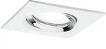 Paulmann LED Einbauleuchte Nova Plus Einzelleuchte schwenkbar IP65 eckig 93x93mm 30&deg;