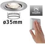 Paulmann LED Einbauleuchte Easy Dim Nova Mini Plus Coin Einzelleuchte schwenkb rnd
