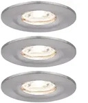 Paulmann LED Einbauleuchte Nova Mini Coin Basisset starr IP44 rund 65mm Coin 3x4W