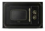 Klarstein Victoria 20 Einbau-Mikrowelle, 20 l, 800 W, Grill: 1000 W, schwarz...
