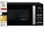 Exquisit Mikrowelle MW 8925-7 Hsw | Hei&szlig;luft und Grill | max. 1950 W | Garraum 25 l