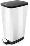 KETER Abfallbeh&auml;lter CHIC Metall-Silber 25L 26,5x40,5x45 cm [ 121353 ]