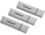 Intenso USB Stick Silber USB 2.0 32GB Triple Pack