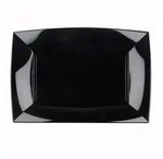 MONOUSO - Plastiktablett PP "Nice" Schwarz 34,5x23cm (60 St&uuml;ck)