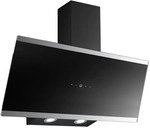 PKM Kopffreihaube S33-90A+BTH - 90cm, schwarz, Touch-Control, Dunstabzugshaube