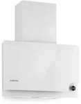 Klarstein Amelia Dunstabzugshaube 123W 60x47x23,5cm LED-Licht Touch Glas Wei&szlig;