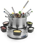 Princess 01.172680.01.001 Fondue 800 W Silber