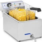 Royal Catering Elektro-Fritteuse - 17 l - 3000 W - Ablasshahn -