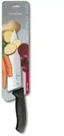 Victorinox Tranchiermesser Swiss Classic 20cm, extra breit, schwarz, auf Blister