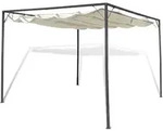 vidaXL Gartenpavillon mit versenkbarem Dach