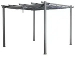 Jet-Line Pavillon Pergola Gartenzelt Gartendach Dach Zelt Aluminium Gartenpavillon
