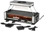 Unold 48785 RACLETTE Smokeless Rauchfreier Raclette-Grill f&uuml;r 8 Personen mit