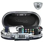 Master Lock 5900EURD tragbarer Tresor, mit Sicherheitskabel und Zahlenschloss