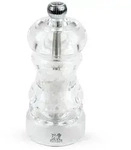 PEUGEOT Salzm&uuml;hle NANCY 12cm Acryl Transparent Stahlmahlwerk Gew&uuml;rzm&uuml;hle