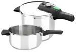 Schnellkochtopf Monix Quick M560005/ &Oslash;22Cm/ 4+6L/ Edelstahl