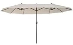 Outsunny - Sonnenschirm - 455 x 270 cm - beige