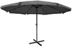 Mendler Sonnenschirm Meran Pro, Gastronomie Marktschirm mit Volant &Oslash; 5m