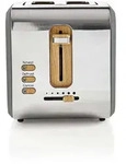 Nedis Toaster - 2 Steckpl&auml;tze - Br&auml;unungsstufen: 6 - Auftaufunktion - Grau