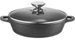 Berndes Servierpfanne mit Glasdeckel Vario Click Induction 28 cm