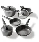 STONELINE&reg; Imagination PLUS Kochgeschirr-Set, 8-tlg., mit abnehmbaren Griffen