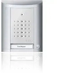 Ritto Entravox T&uuml;rstation Audio, 1 WE, silbereloxiert, 1 Klingeltaste, 1