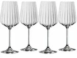 Spiegelau Wei&szlig;weinglas Set LifeStyle 4-tlg., Weingl&auml;ser, Kristallglas, 440 ml,
