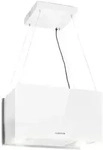 Klarstein Kronleuchter L Inselabzugshaube 60cm Abluft: 577m3/h LED Touch Glas...