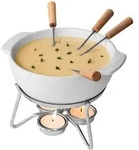 Boska Fondueset Party - K&auml;sefondue - Fondue set - Fondue mit Brennpaste - Mit