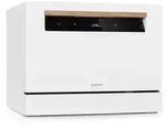 Klarstein Lagoona Geschirrsp&uuml;lmaschine 1380W 6,5L 6 Gedecke Touch Wei&szlig;