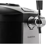 Klarstein Beerkules Bierzapfanlage 5l F&auml;sser Kompressor 120W Cooling: 4h Schwarz /