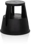 Tritthocker / Rollhocker TIO-M I Kunststoff schwarz hjh OFFICE
