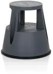 Tritthocker / Rollhocker TIO-M I Kunststoff dunkelgrau hjh OFFICE