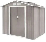 HATTORO S100 Metall Ger&auml;tehaus XL Ger&auml;teschuppen Garten Schuppen Gartenhaus