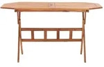 vidaXL Gartentisch Klappbar 135x85x75 cm Massivholz Akazie