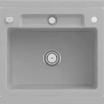 Villeroy & Boch Villeroy&Boch Sp&uuml;lbecken, K&uuml;chensp&uuml;le Siluet 60 S Steam 600x510mm,