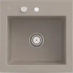 Villeroy & Boch Villeroy&Boch Sp&uuml;lbecken, K&uuml;chensp&uuml;le Subway 50 S Almond