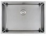 Caressi CAPP55R10 Sp&uuml;lbecken mit Powerplug, Edelstahl, Einzelbecken