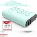 Realpower 323373 Powerbank PB-20000 PD light blue