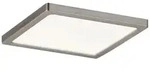 Paulmann LED Einbaupanel Areo IP44 eckig 120x120mm 3000K Nickel matt dimmbar 92940