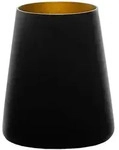 St&ouml;lzle Lausitz POWER Becher 380 ml schwarz-gold 6er Set