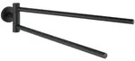 WENKO Handtuchhalter Mod. Bosio Black matt mit 2 Armen
