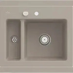 Villeroy & Boch Villeroy&Boch Sp&uuml;lbecken, K&uuml;chensp&uuml;le Subway 60 XM Almond