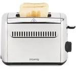 H.Koenig Toaster TOS9 / 2 Breite Schlitze 40mm / 7 Stufen Br&auml;unung
