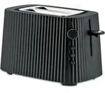 pliss&egrave;, schwarzer toaster, alessi