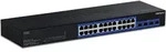 TRENDnet TEG-30262 28-Port Switch, Gigabit 4x10G SFP+ Slots