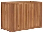 vidaXL Hochbeet 100&times;50&times;70 cm Massivholz Teak